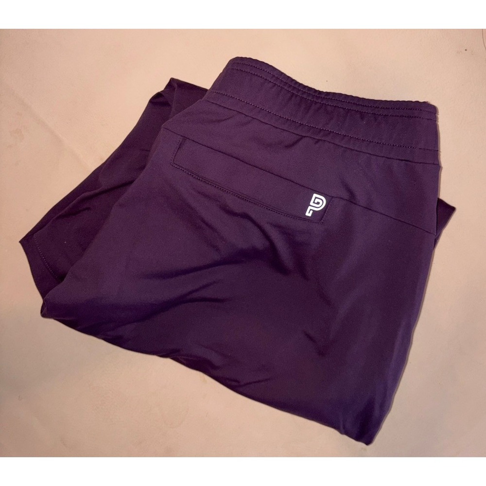 Public Rec Gamechanger Chino Pants Drawstring Maroon Stretch Mens 40x30